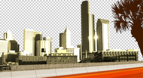 city Create Retro Graphics in Photoshop